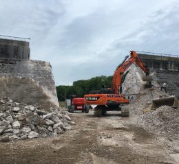 chantier demolition barrrage fréhel bretagne cotes-d'armor