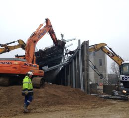 chantier pompier lorient demolition bretagne