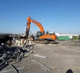 pince de tri pelleteuse sotrama lorient demolition bretagne